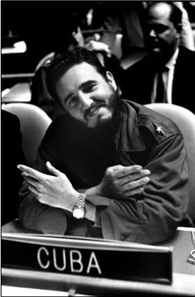 Fidel smile
