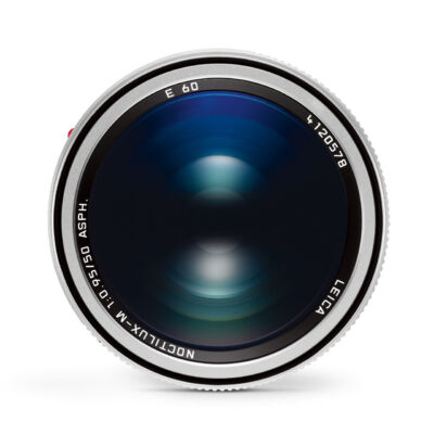Leica Noctilux M silver top
