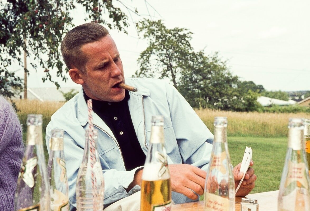 Efc picnic man with cigar