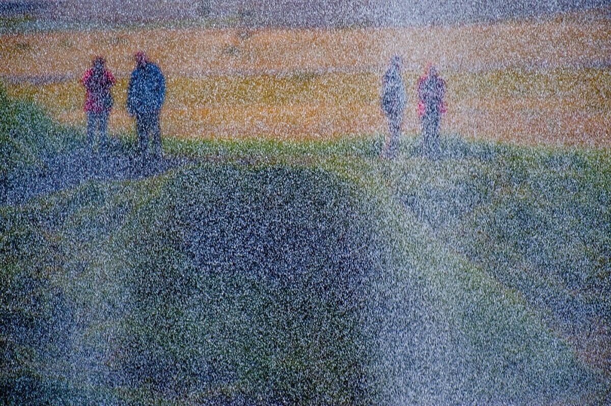 Through a waterfall iceland2011