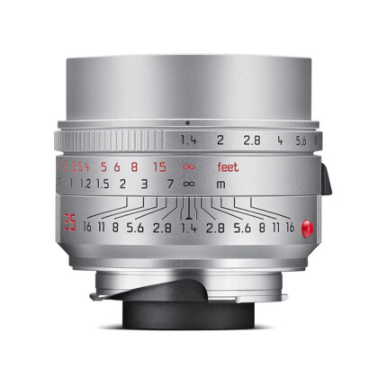 11727 Summilux M 35 f1 4 lens silver front RGB