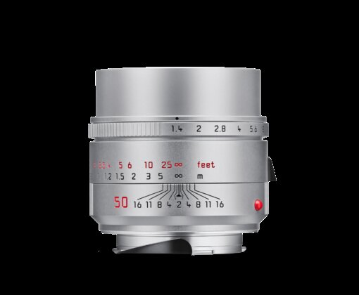 11729 Leica Summilux M 50 f1 4 silver front