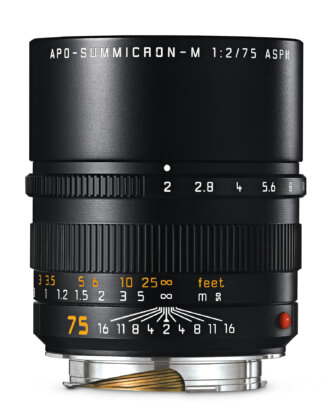 Apo summicron m75 f2 black front shadow 300