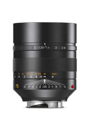 Leica Noctilux M 1 25 75 ASPH front RGB