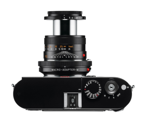 Leica M Macro Adapter Macro Elmar M4 90 top