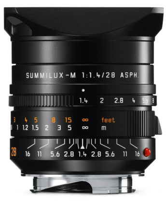 Leica Summilux M 14 28 ASPH front