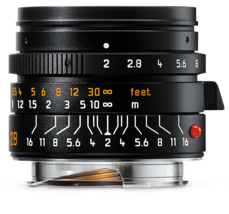 Summicron m28 f2 black front shadow 300