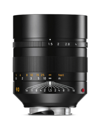 Summilux M 1 5 90 ASPH FRONTAL RGB