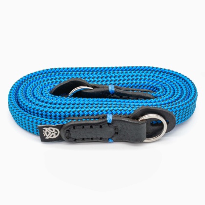 Flat rope diamond blue coil