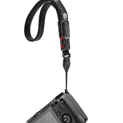 Wristloop black with red accent 4