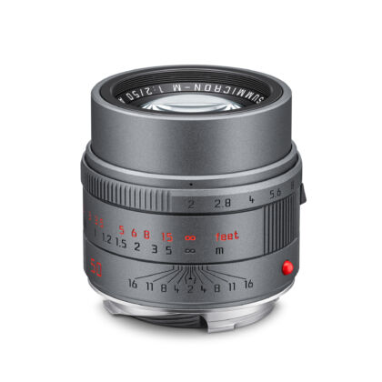 11160 Leica APO Summicron M 50 f2 ASPH metal gray angular Hi Res