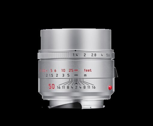 11729 Leica Summilux M 50 f1 4 silver front