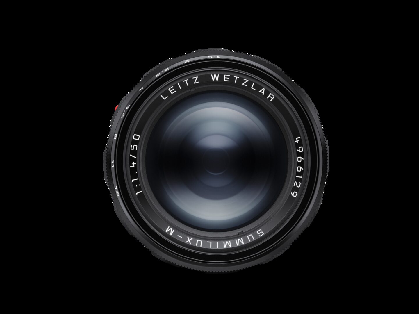 11713 Summilux M 50 classic blk f1 4 ASPH frontal
