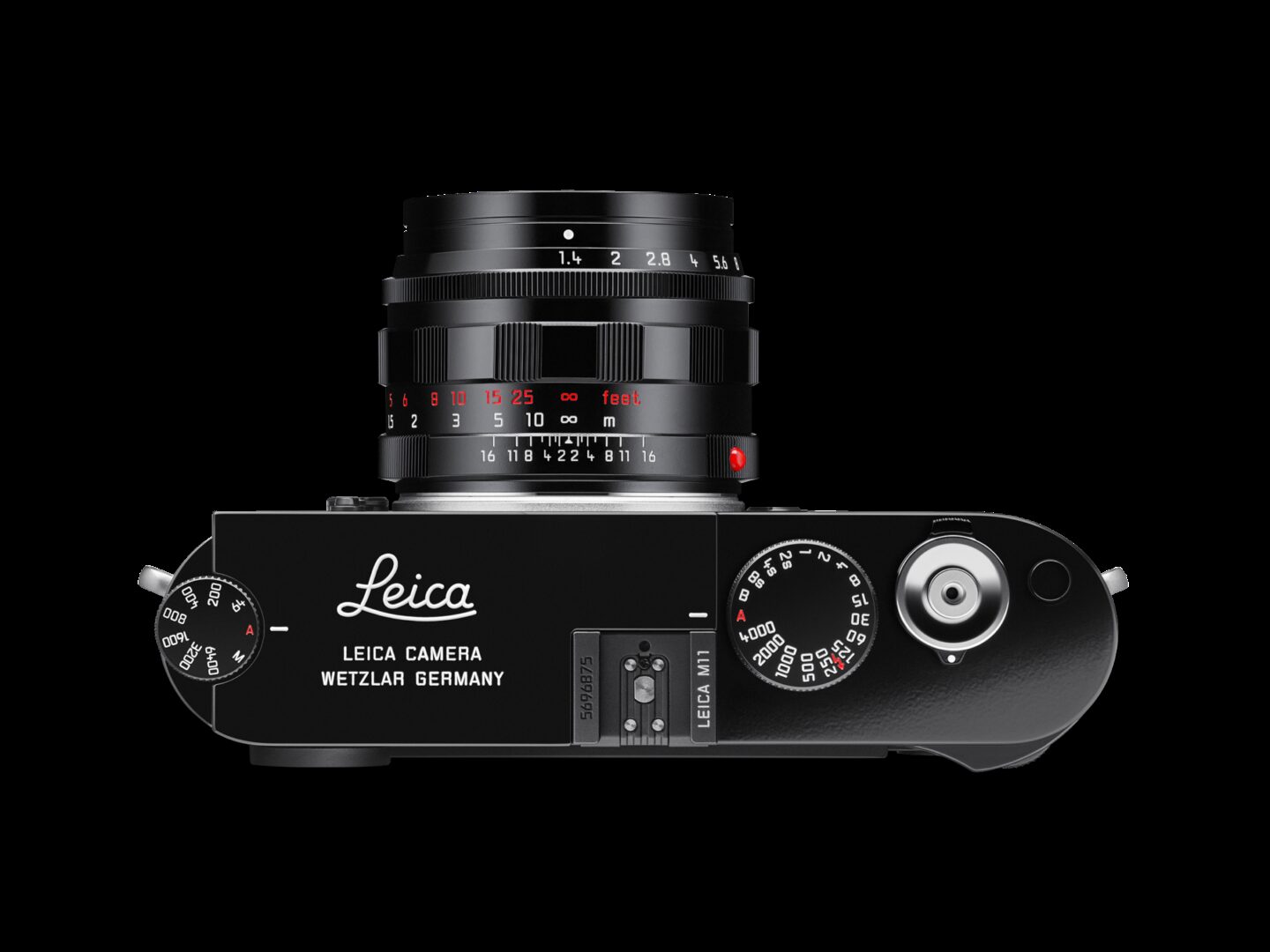 11713 Summilux M 50 classic blk f1 4 ASPH top M11 glossy
