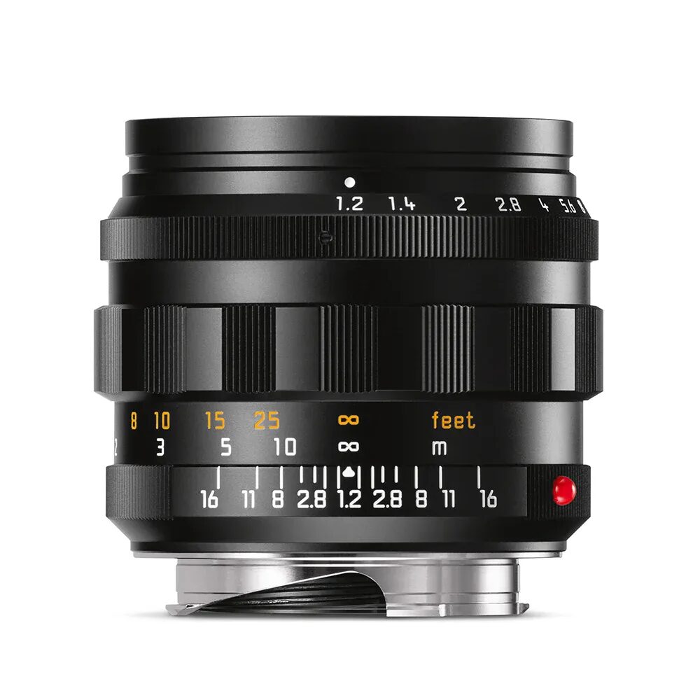 Noctilux M 1 2 50 schwarz Frontal RGB jpg