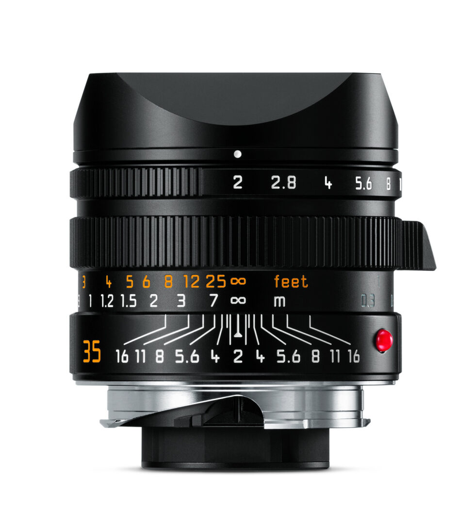 APO Summicron M 2 35 ASPH Ge Li schwarz FRONTAL CMYK