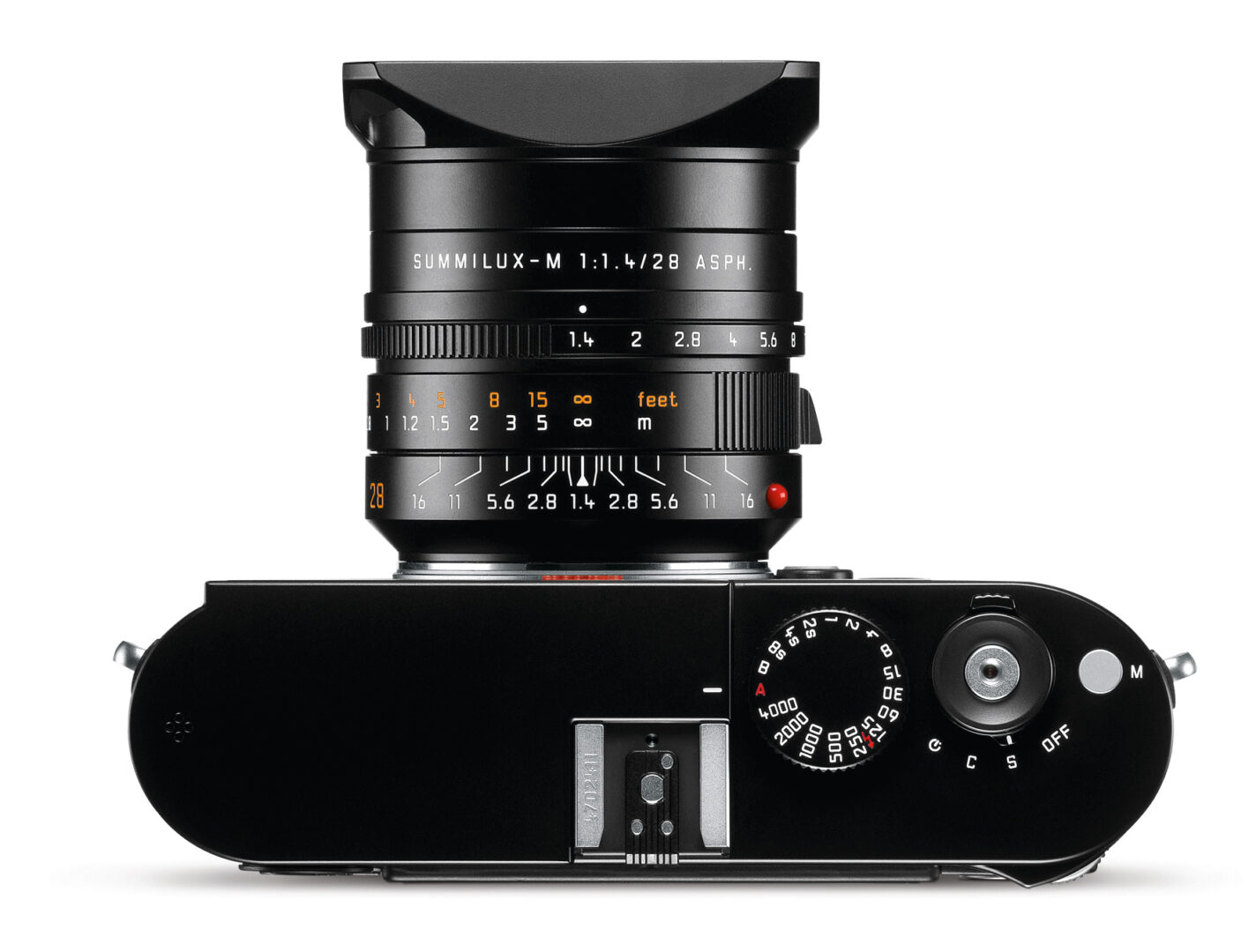 Leica M Leica Summilux M 14 28 ASPH top