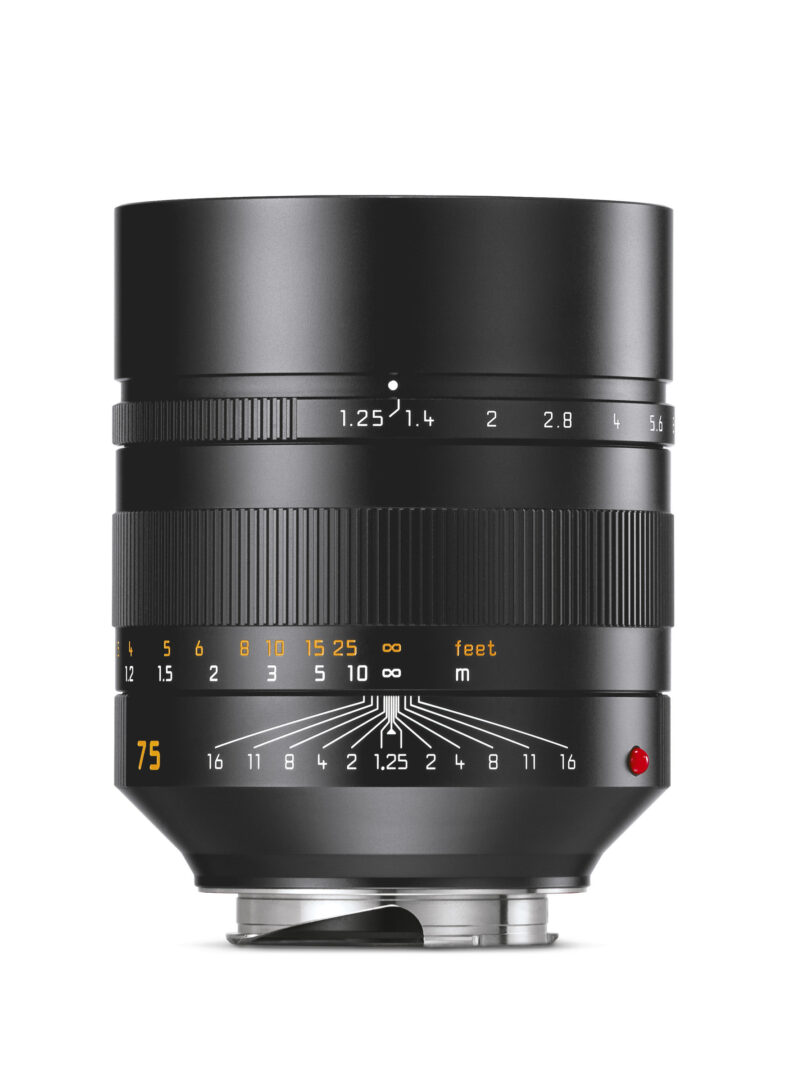 Leica Noctilux M 1 25 75 ASPH front RGB