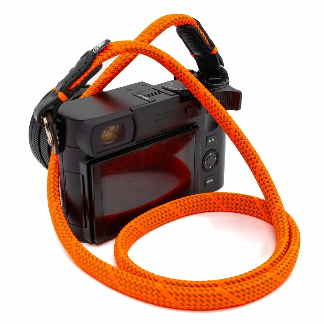 Flat rope pixel orange back