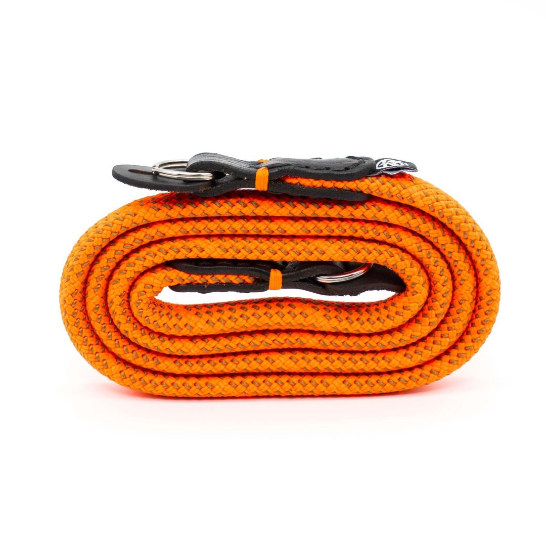 Flat rope pixel orange coil