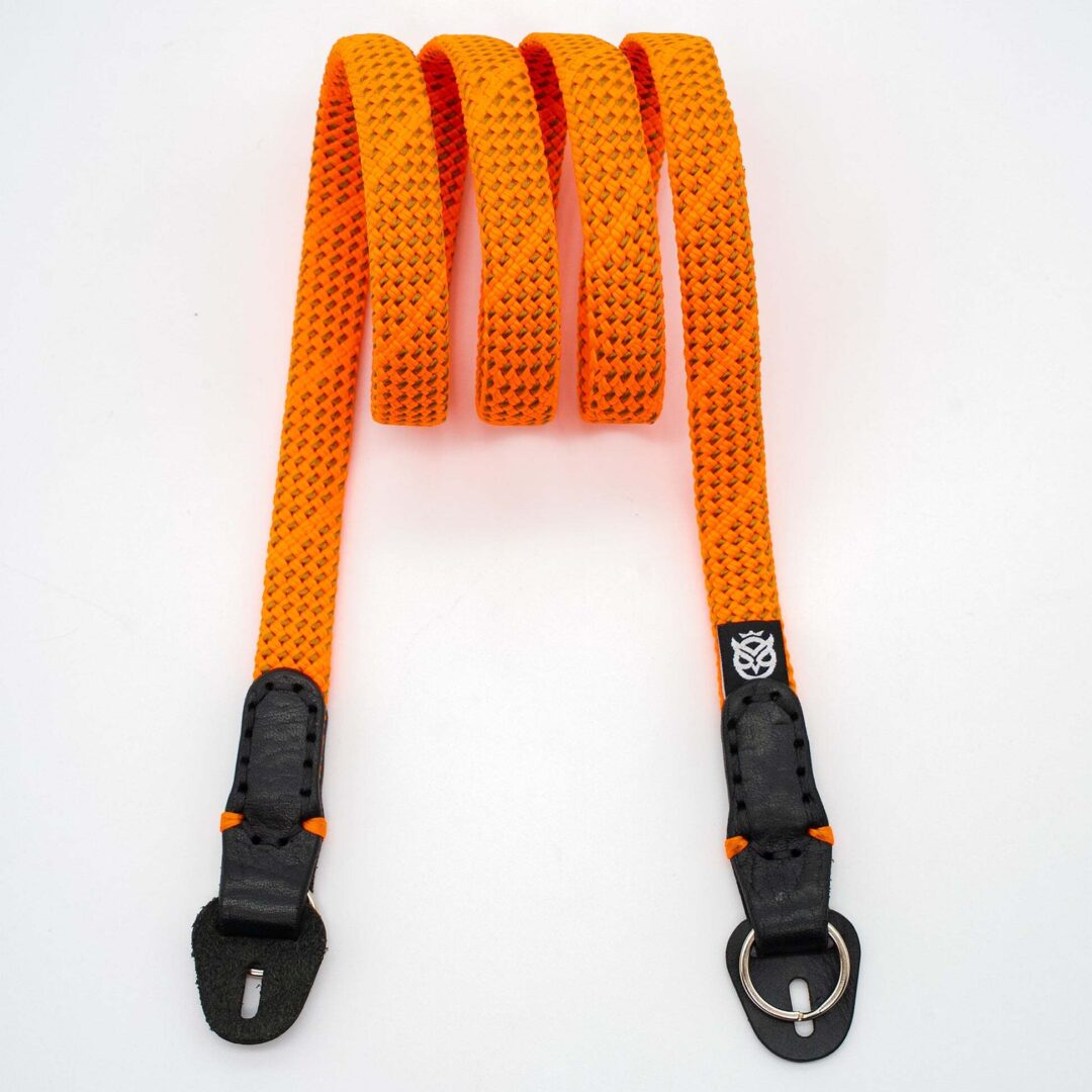 Flat rope pixel orange twist