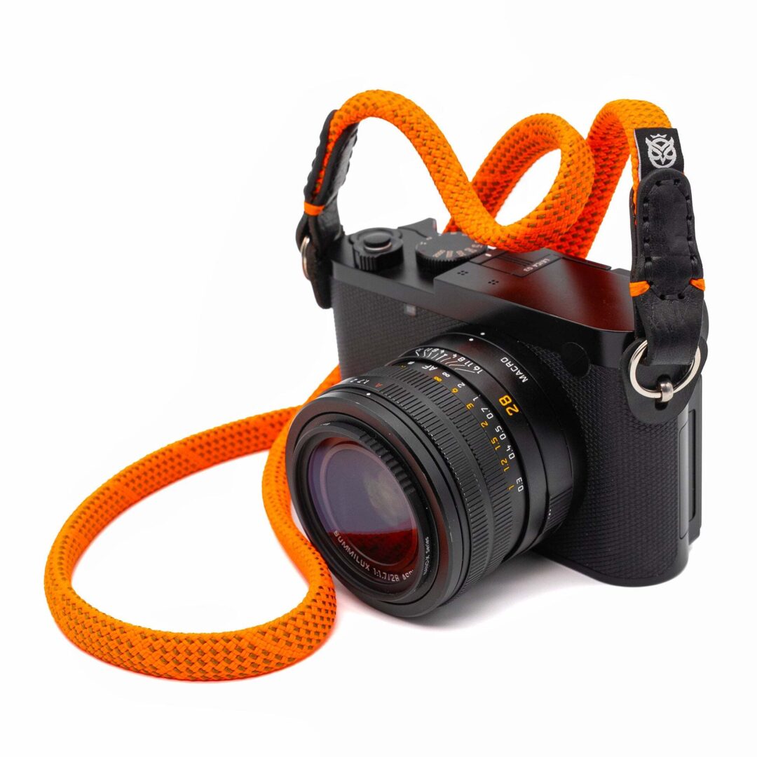 Flat rope pixel orange