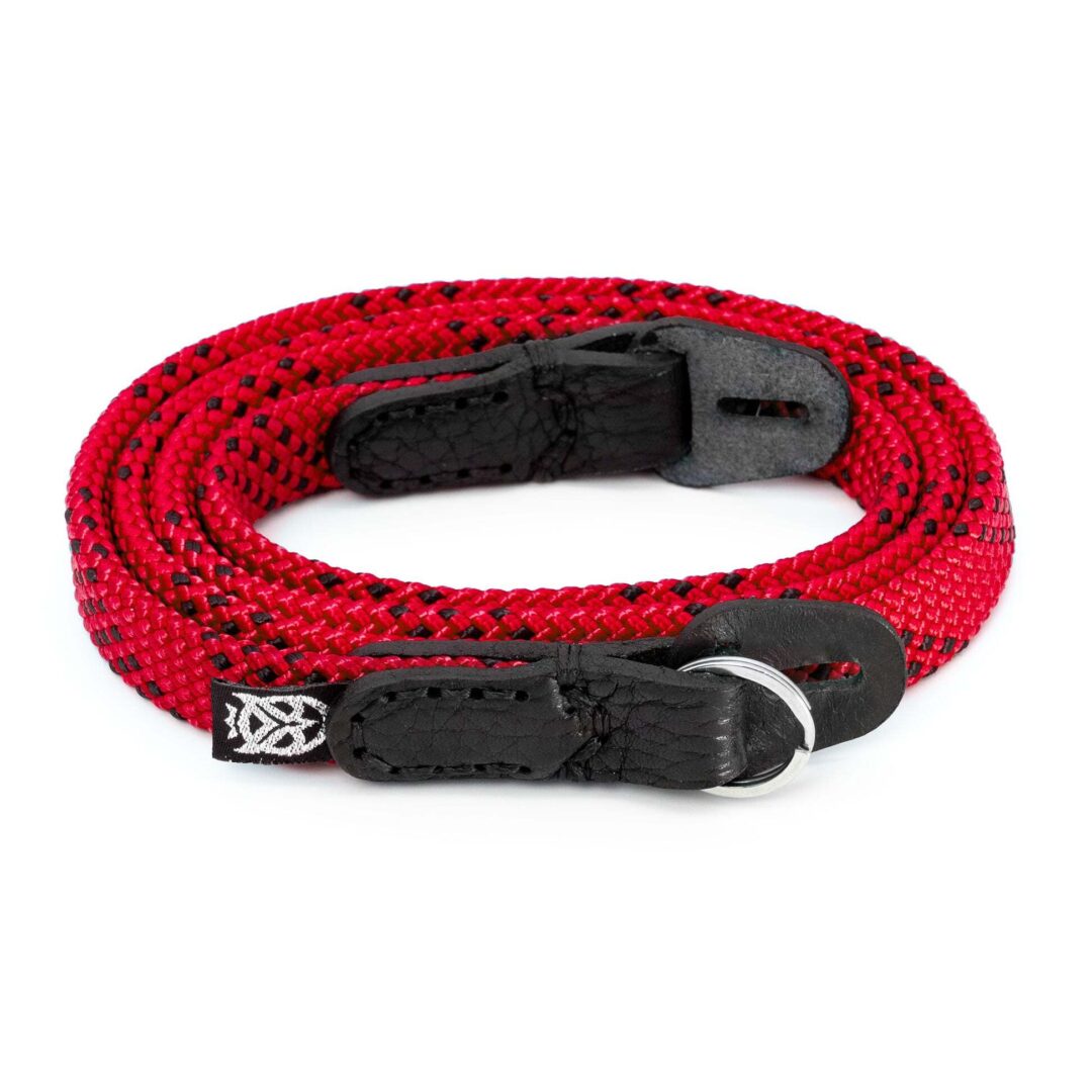 Flat rope red coil