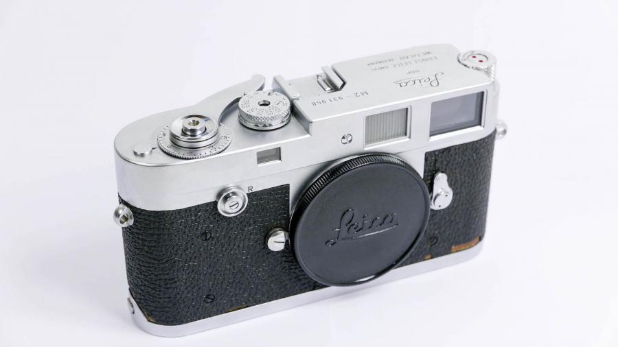 Very Early Leica M2 Button Rewind Camera