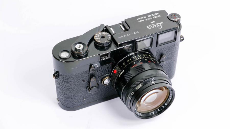 Black Enamel Leica M3 Set